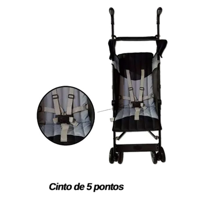 Carrinho de Bebê - Passeio-02 Carrinho de Bebê - Passeio-02