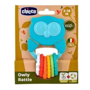Chocalho Mordedor Coruja Ecológico