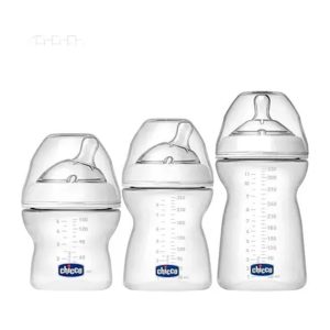 Kit 3 Mamadeiras Step Up Transp 150, 250 E 330ml - Chicco